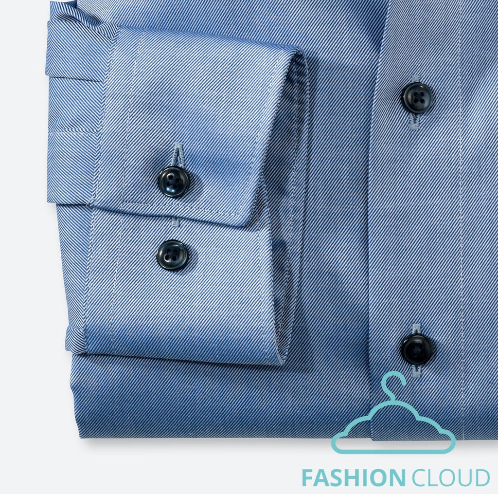 Hemden lange mouw navy OLYMP