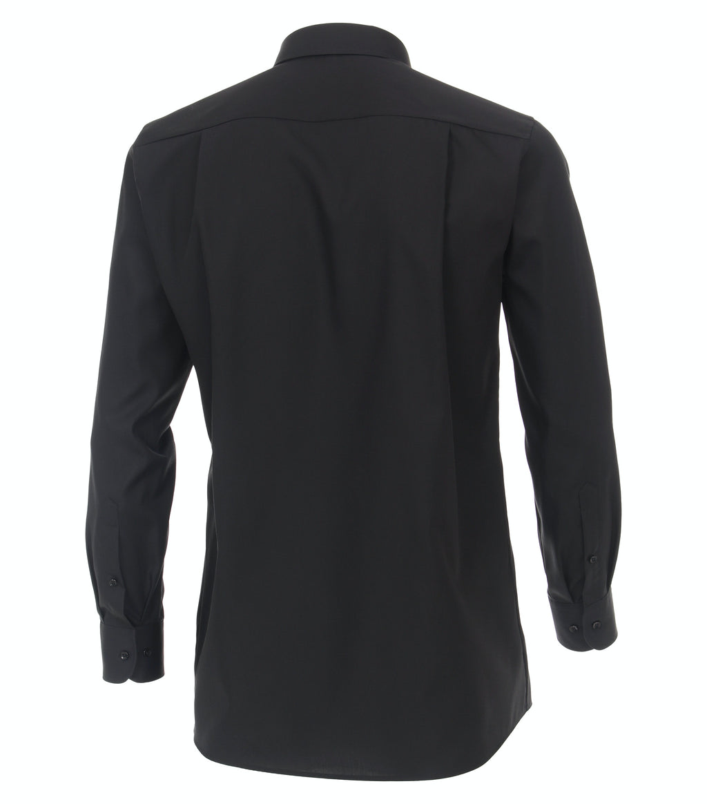 Hemden lange mouw zwart Casa Moda