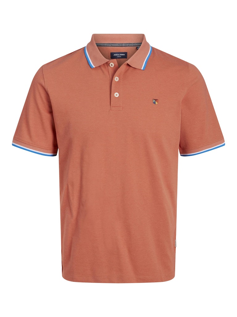 Polo's korte mouw oranje JACK & JONES