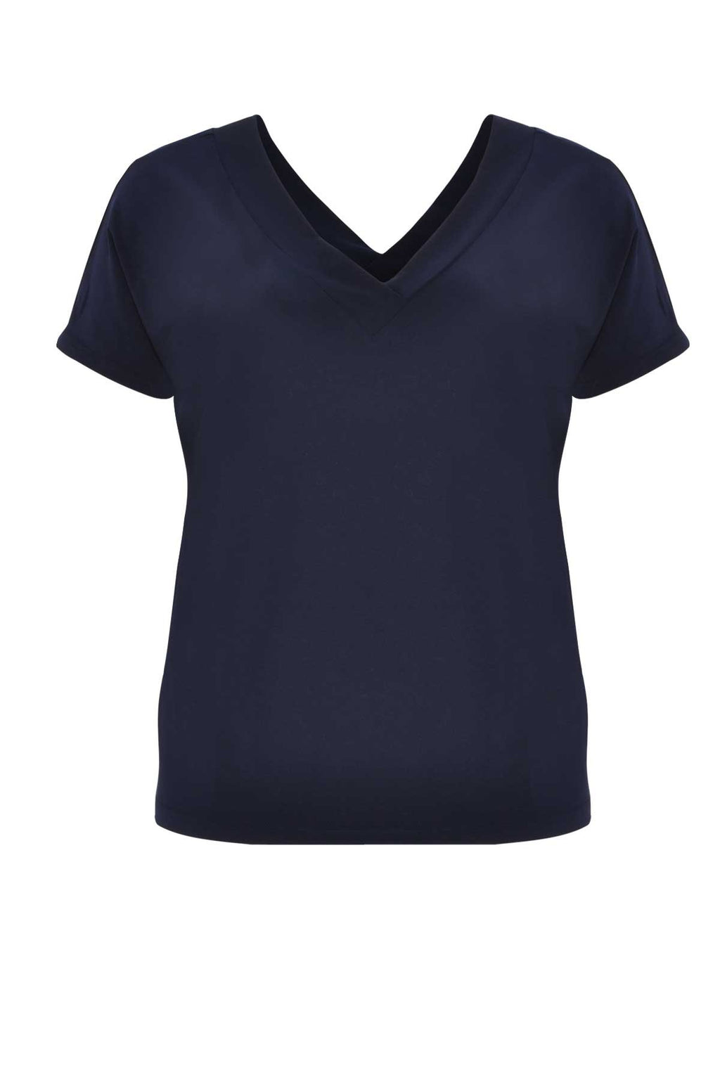 T-shirts korte mouw navy Yoek