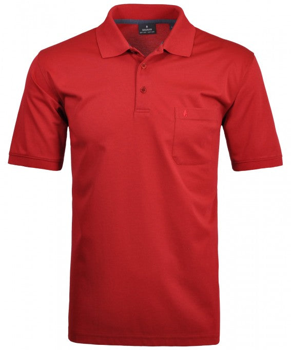 Polo's korte mouw rood Ragman