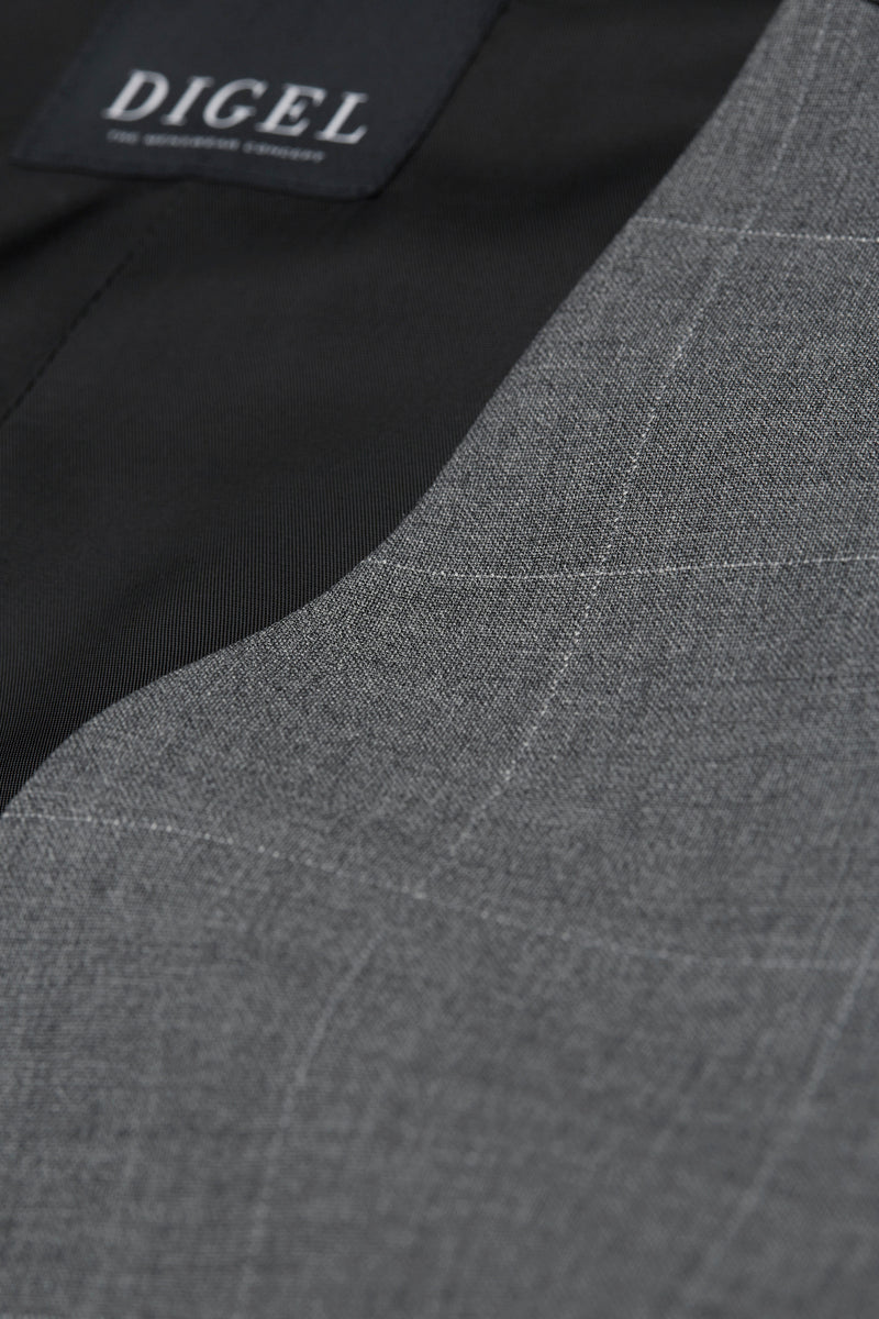 Kostuumgilets grijs DIGEL