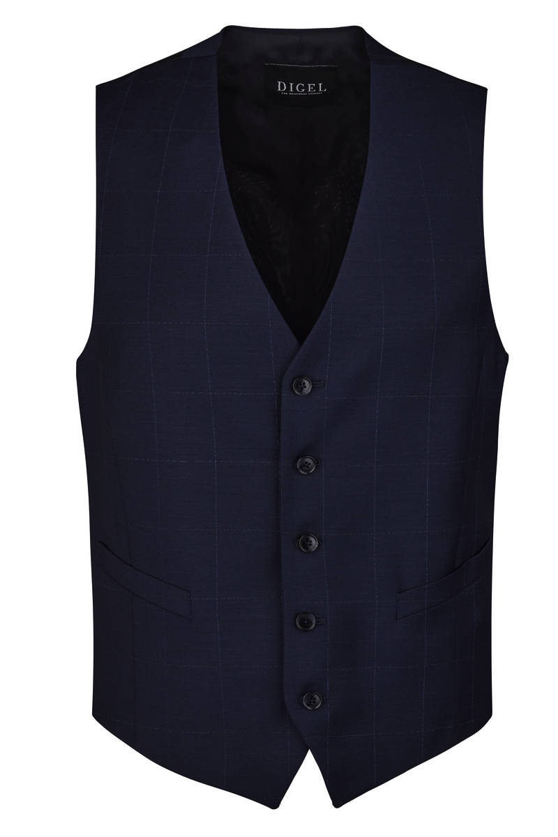 Kostuumgilets blauw DIGEL
