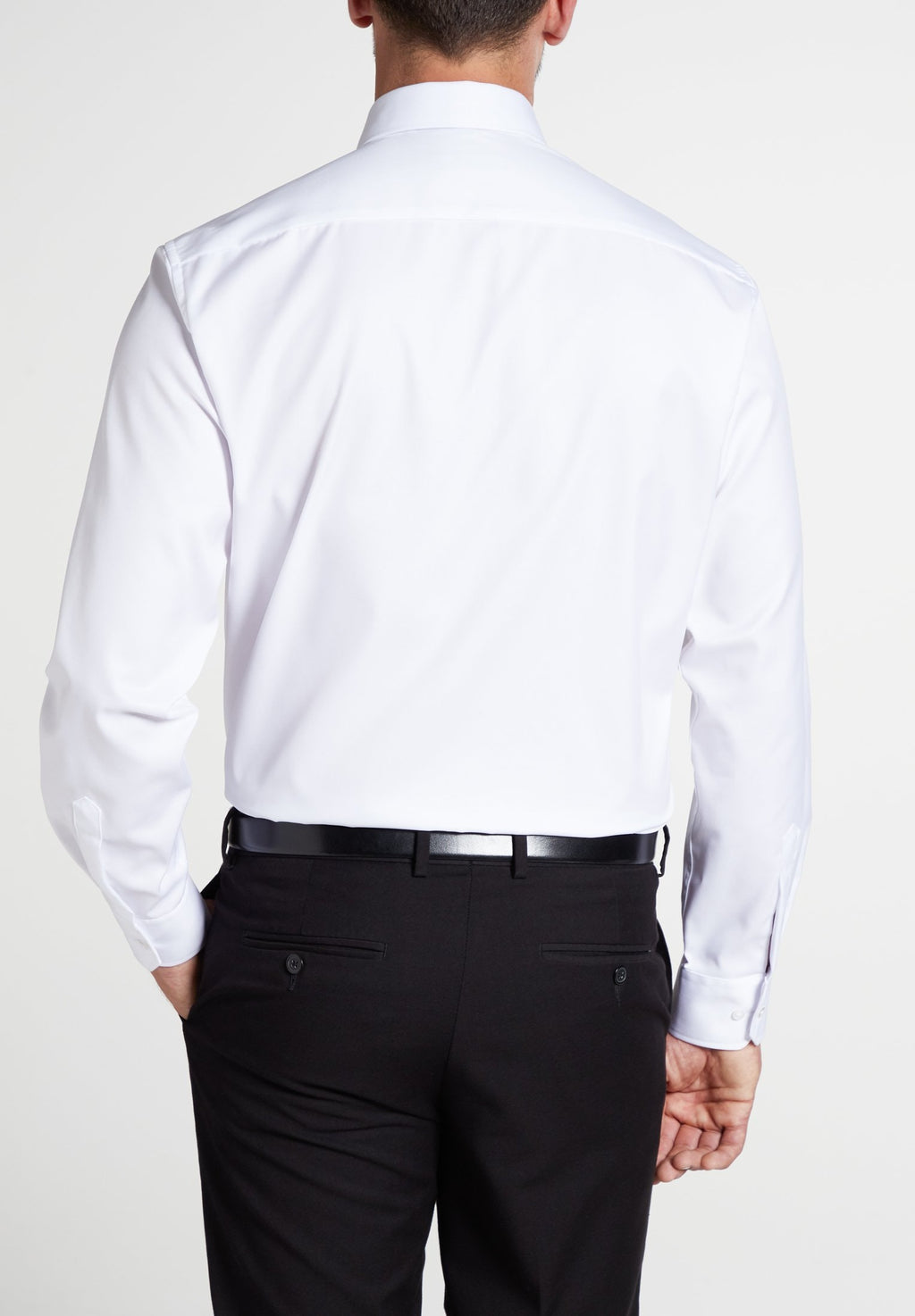 Hemden lange mouw wit ETERNA