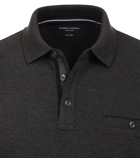 Polo's lange mouw grijs Casa Moda