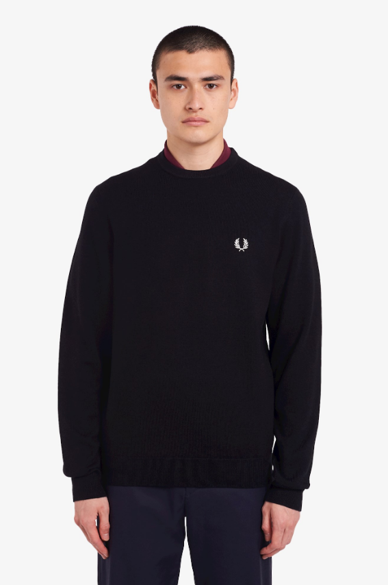 Pulls zwart Fred Perry