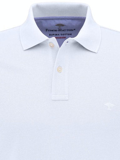 Polo's korte mouw wit Fynch-Hatton