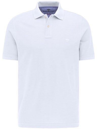 Polo's korte mouw wit Fynch-Hatton