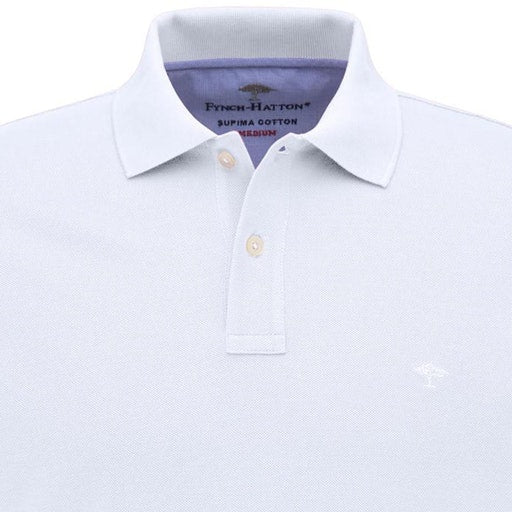 Polo's korte mouw wit Fynch-Hatton
