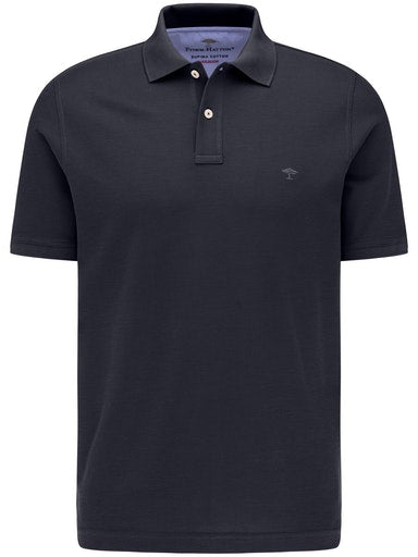 Polo's korte mouw blauw Fynch-Hatton