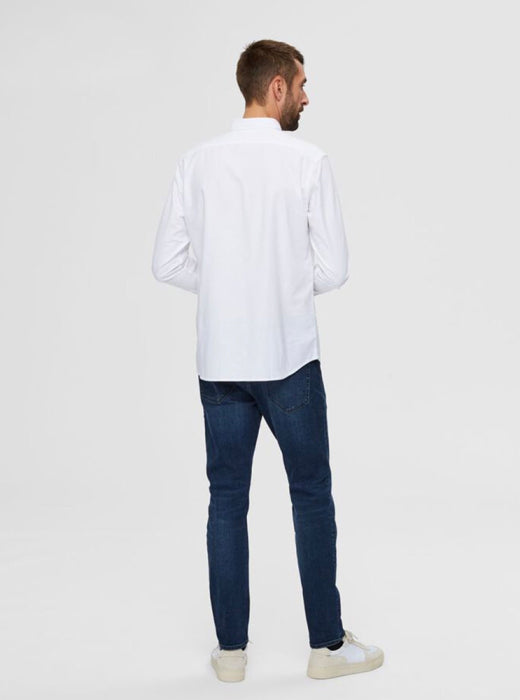 Hemden lange mouw wit Selected HOMME