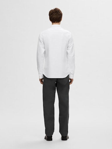 Hemden lange mouw wit Selected HOMME