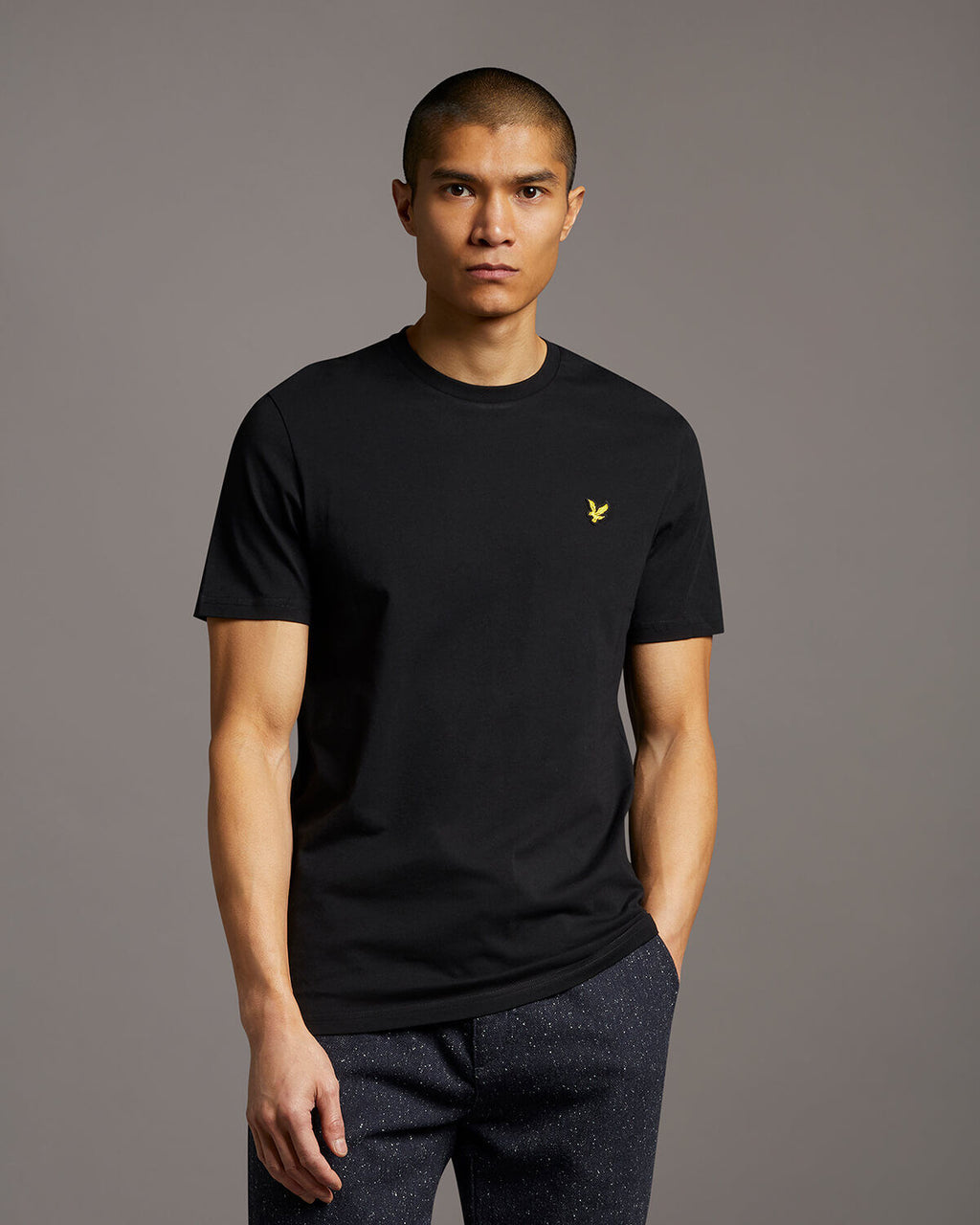 T-shirts korte mouw zwart Lyle & Scott