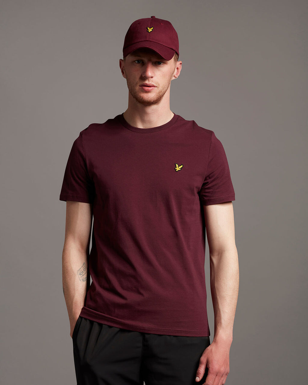 T-shirts korte mouw rood Lyle & Scott