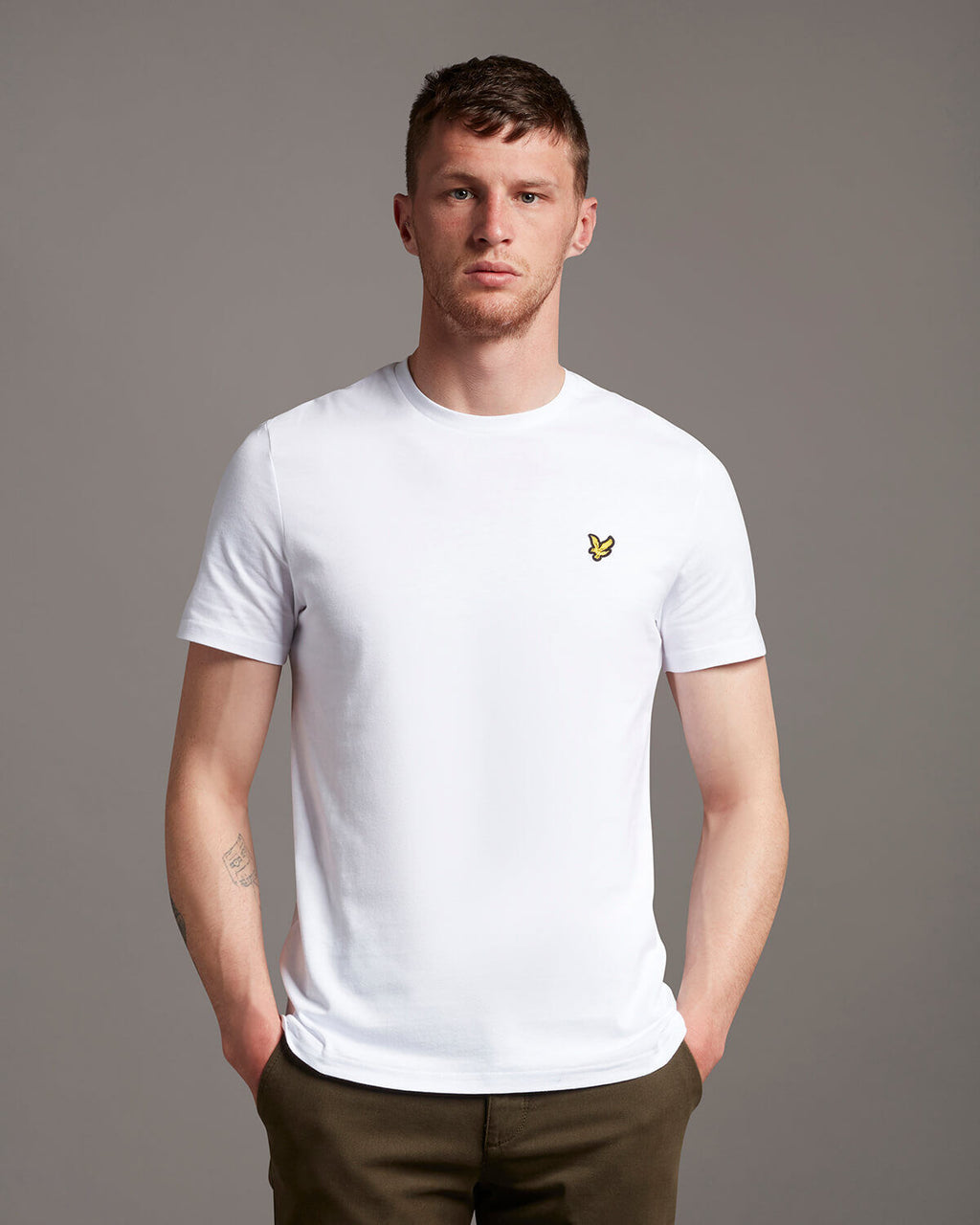 T-shirts korte mouw wit Lyle & Scott