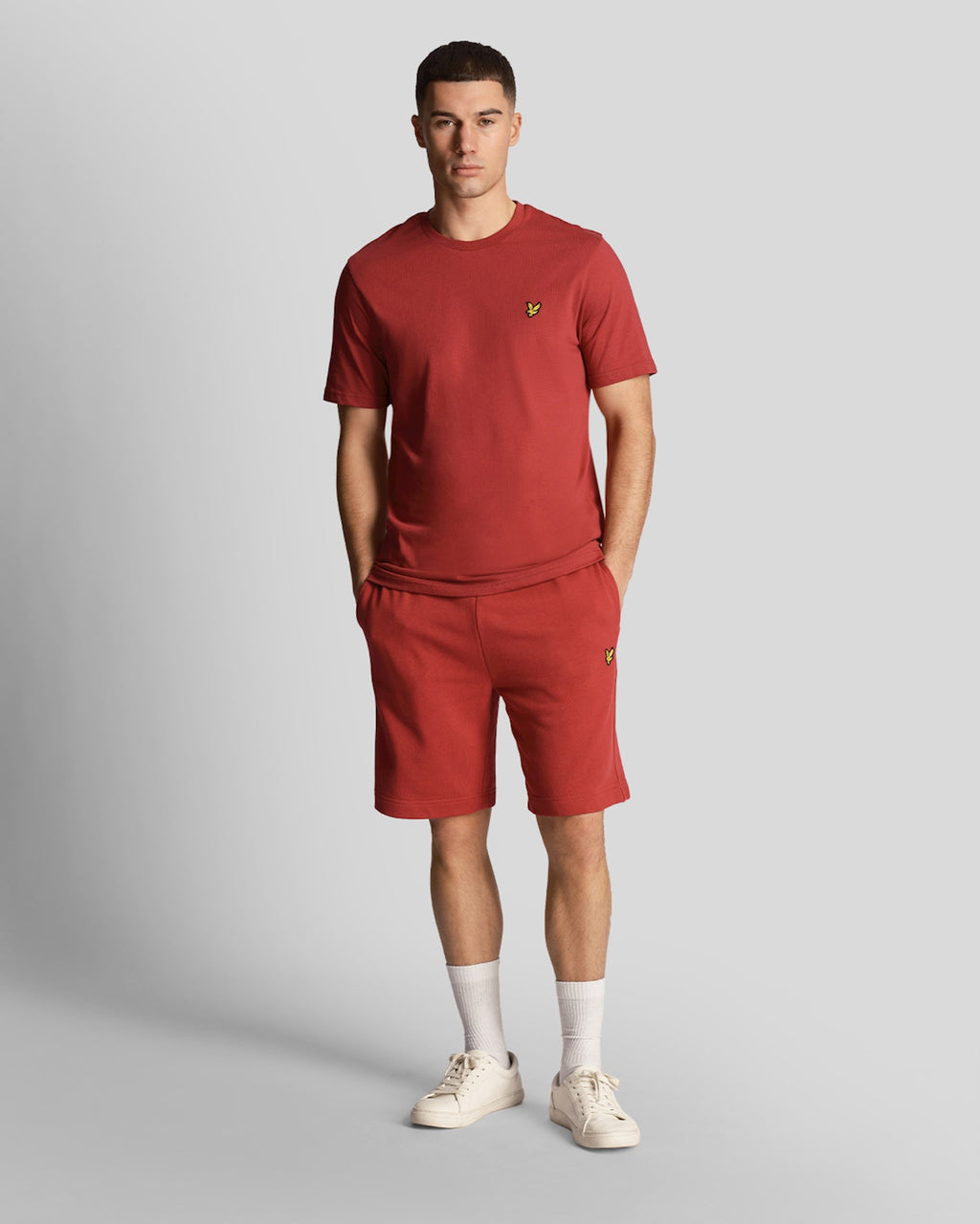 T-shirts korte mouw rood Lyle & Scott