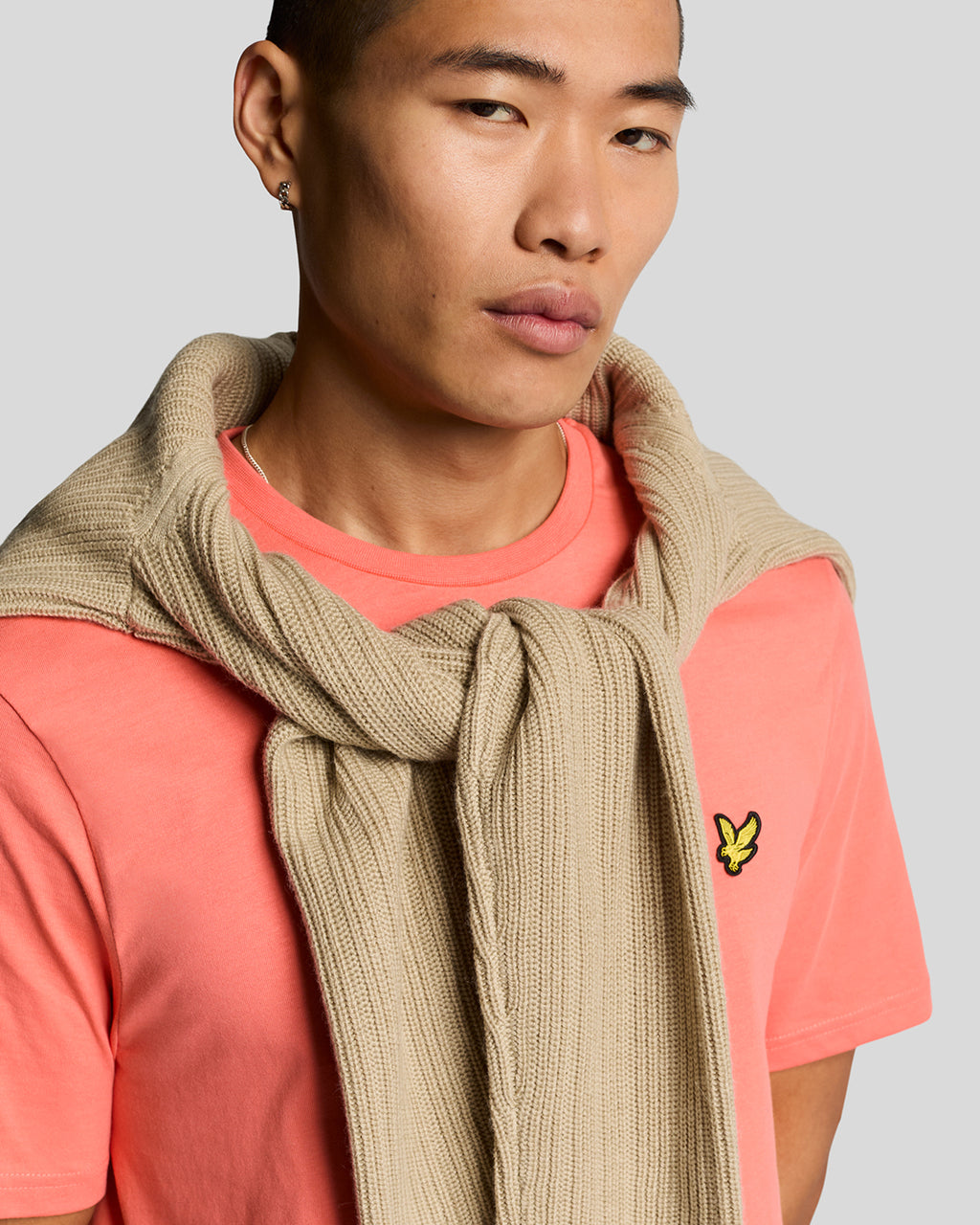 T-shirts korte mouw roze Lyle & Scott