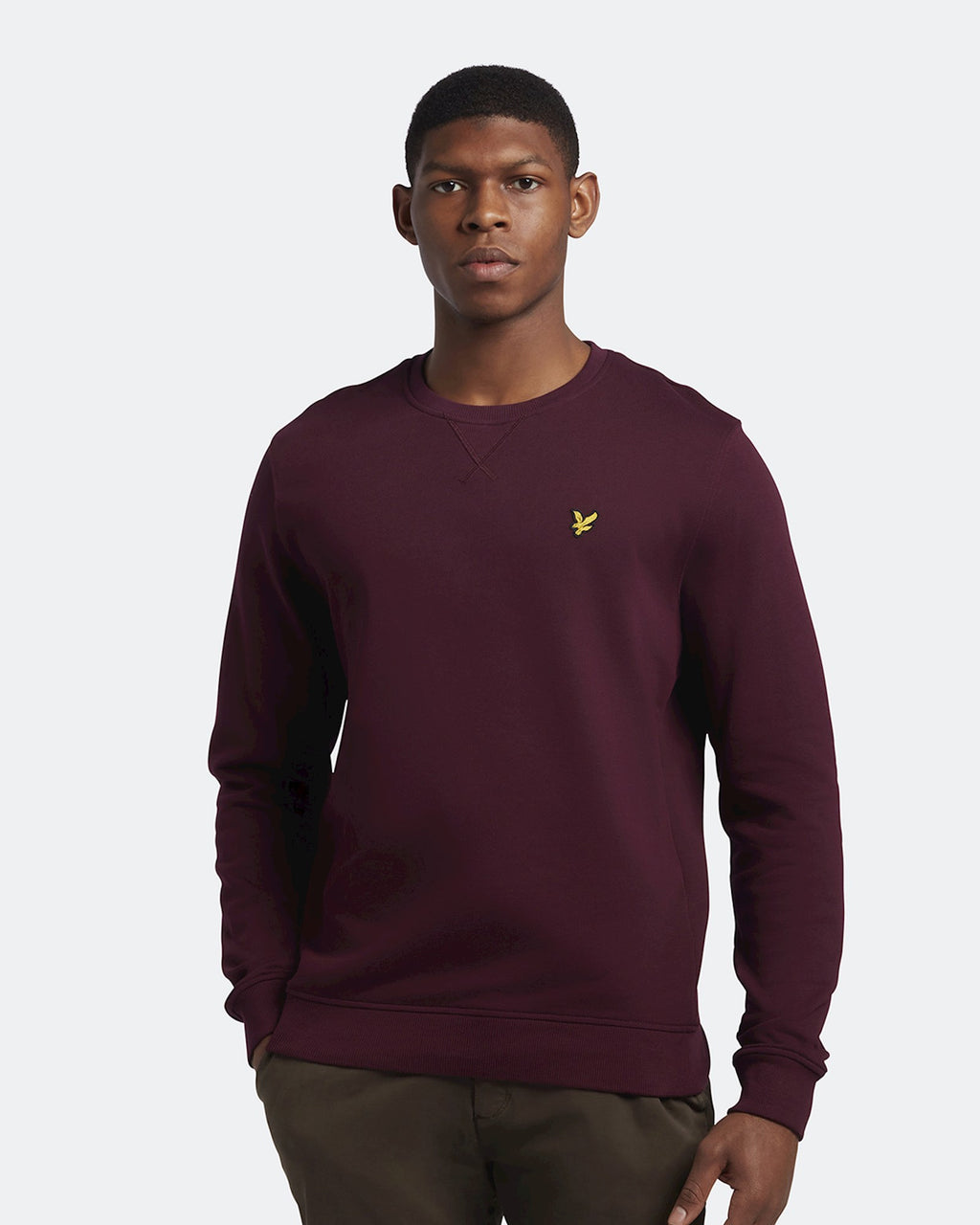 Sweaters rood Lyle & Scott