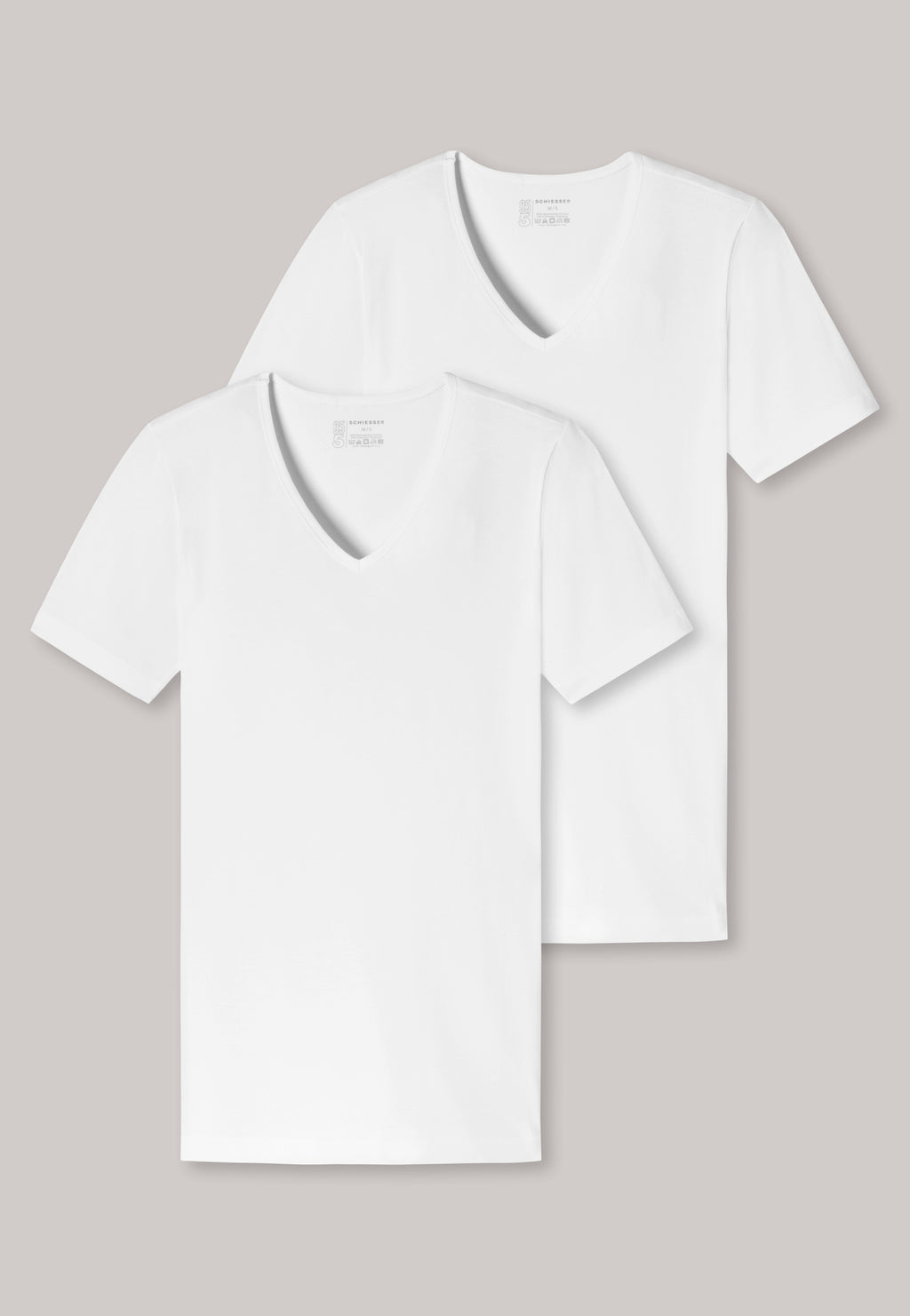 T-shirts korte mouw wit SCHIESSER