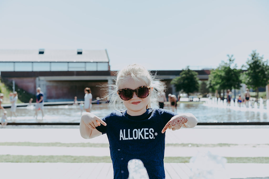 T-shirts korte mouw blauw KLEIR.