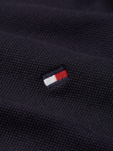 Polo's lange mouw blauw Tommy Hilfiger