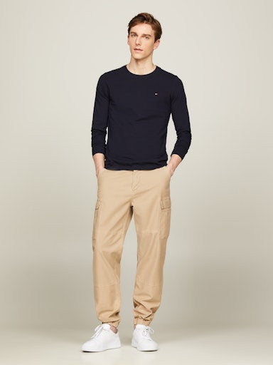 T-shirts lange mouw blauw Tommy Hilfiger