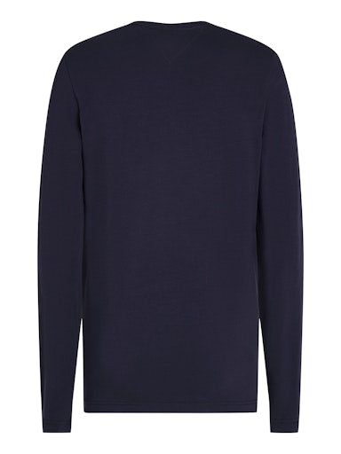 T-shirts lange mouw blauw Tommy Hilfiger