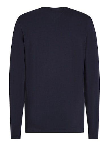 T-shirts lange mouw blauw Tommy Hilfiger