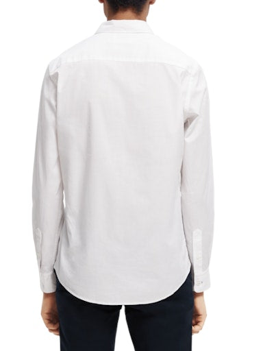 Hemden lange mouw wit Scotch & Soda