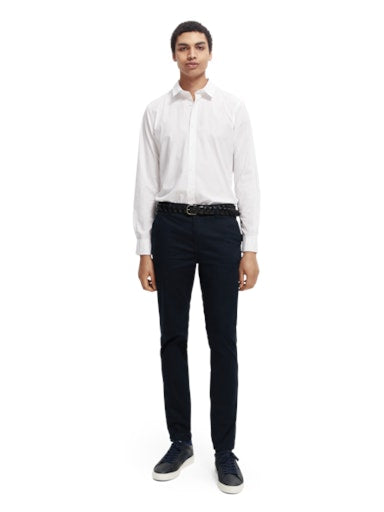 Hemden lange mouw wit Scotch & Soda
