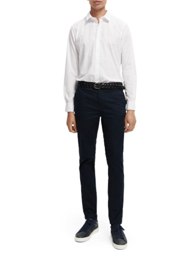Hemden lange mouw wit Scotch & Soda