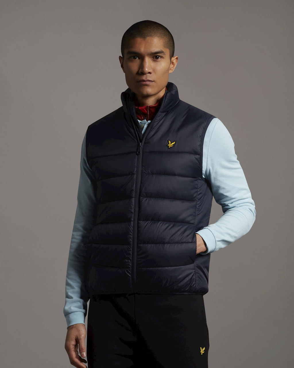 Bodywarmers navy Lyle & Scott