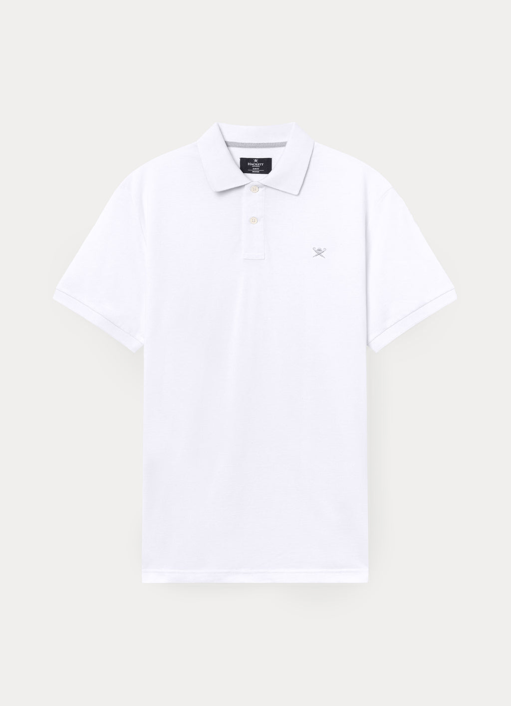 Polo's korte mouw wit Hackett London