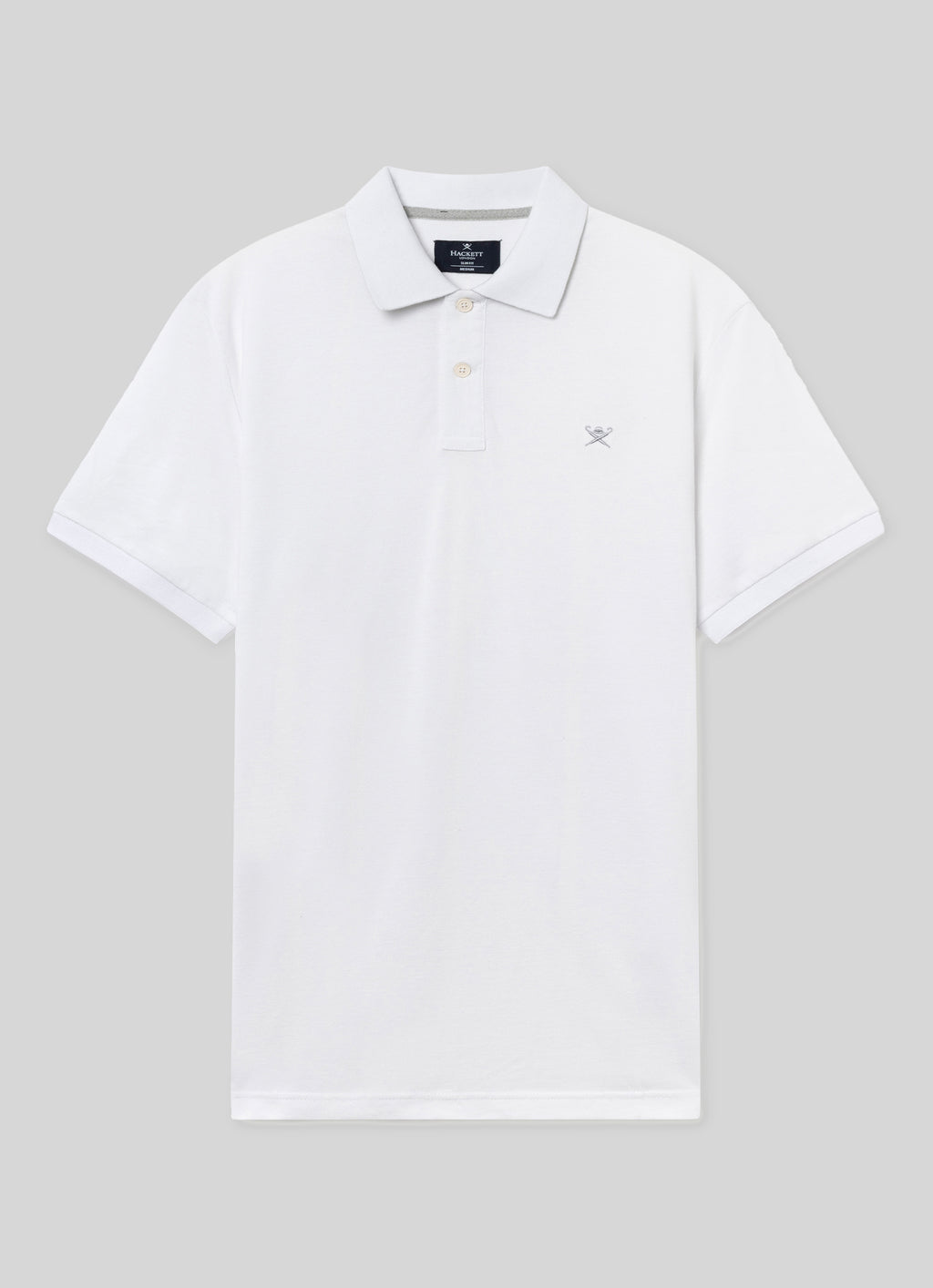 Polo's korte mouw wit Hackett London