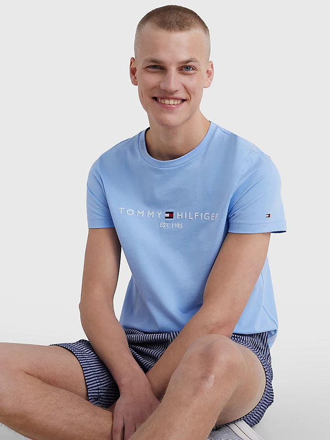 T-shirts korte mouw blauw Tommy Hilfiger