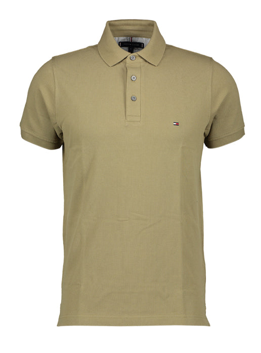 Polo's korte mouw groen Tommy Hilfiger