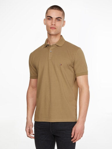 Polo's korte mouw groen Tommy Hilfiger