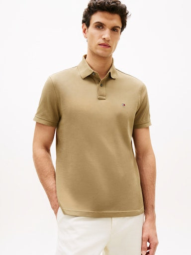 Polo's korte mouw groen Tommy Hilfiger