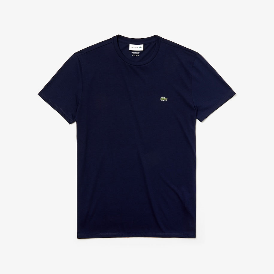 T-shirts korte mouw navy Lacoste