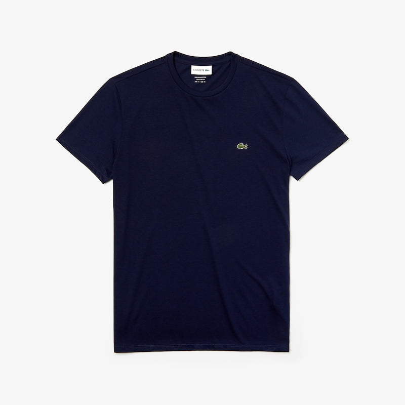 T-shirts korte mouw navy Lacoste