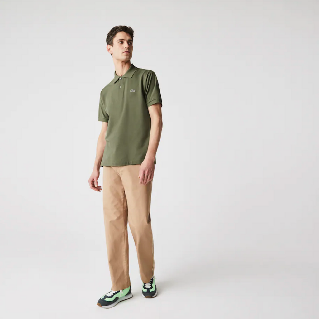 Polo's korte mouw groen Lacoste