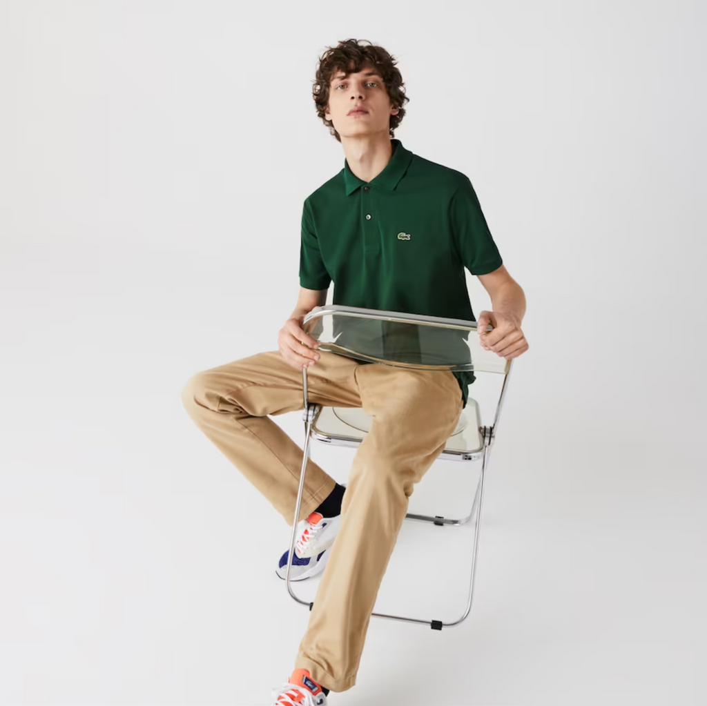 Polo's korte mouw groen Lacoste