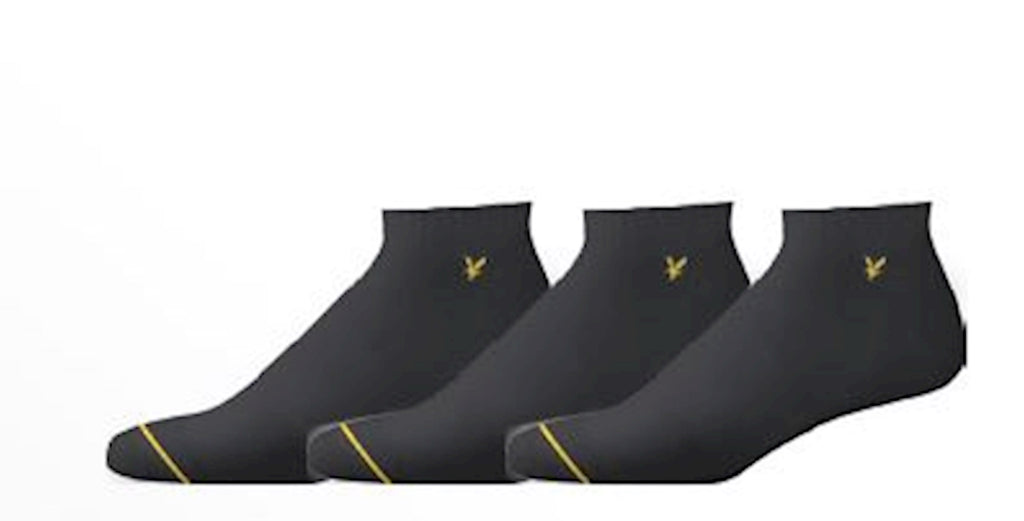 Kousen zwart Lyle & Scott