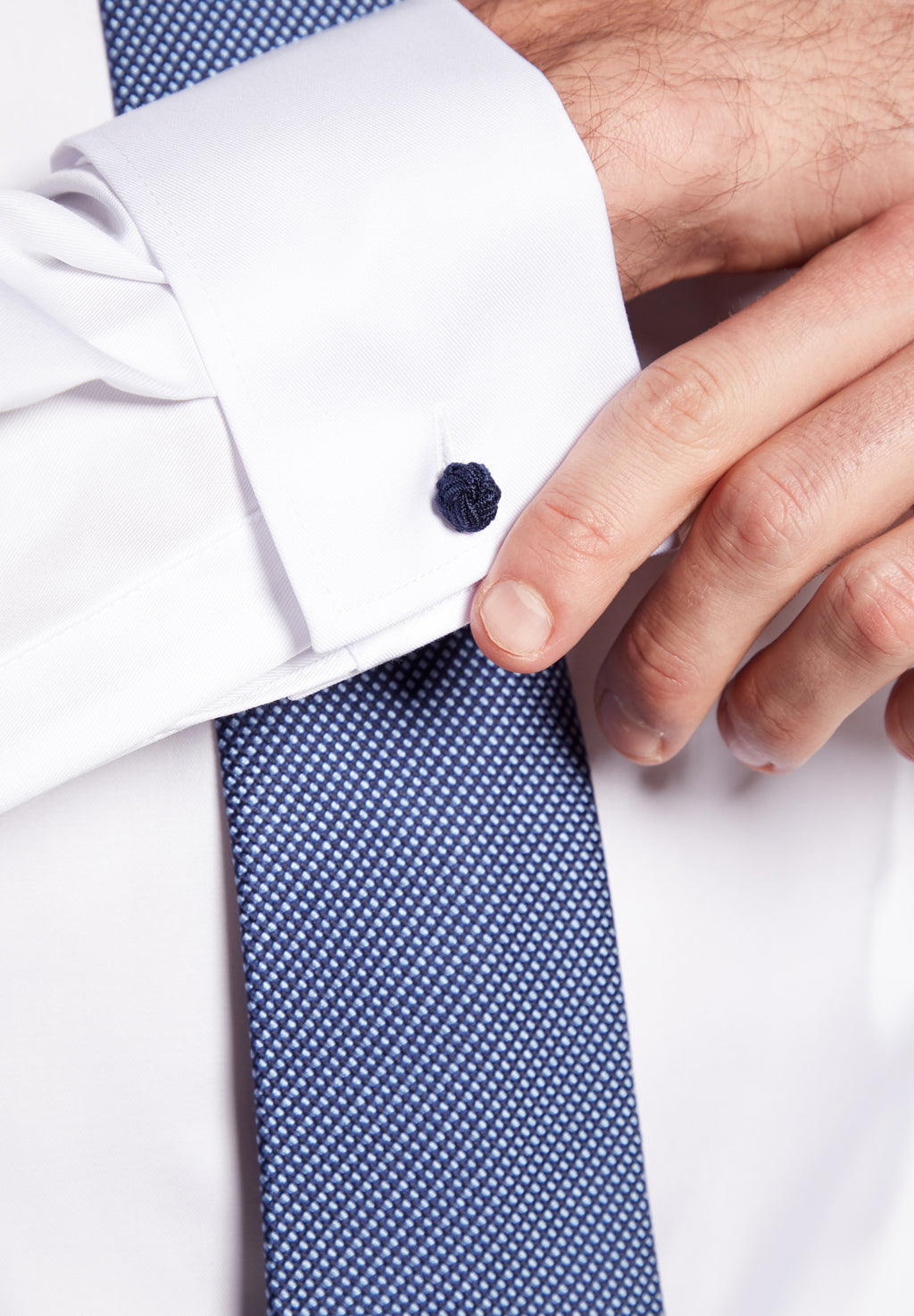 Hemden lange mouw wit ETERNA