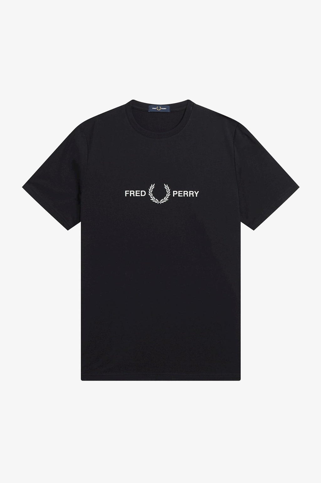 T-shirts korte mouw zwart Fred Perry