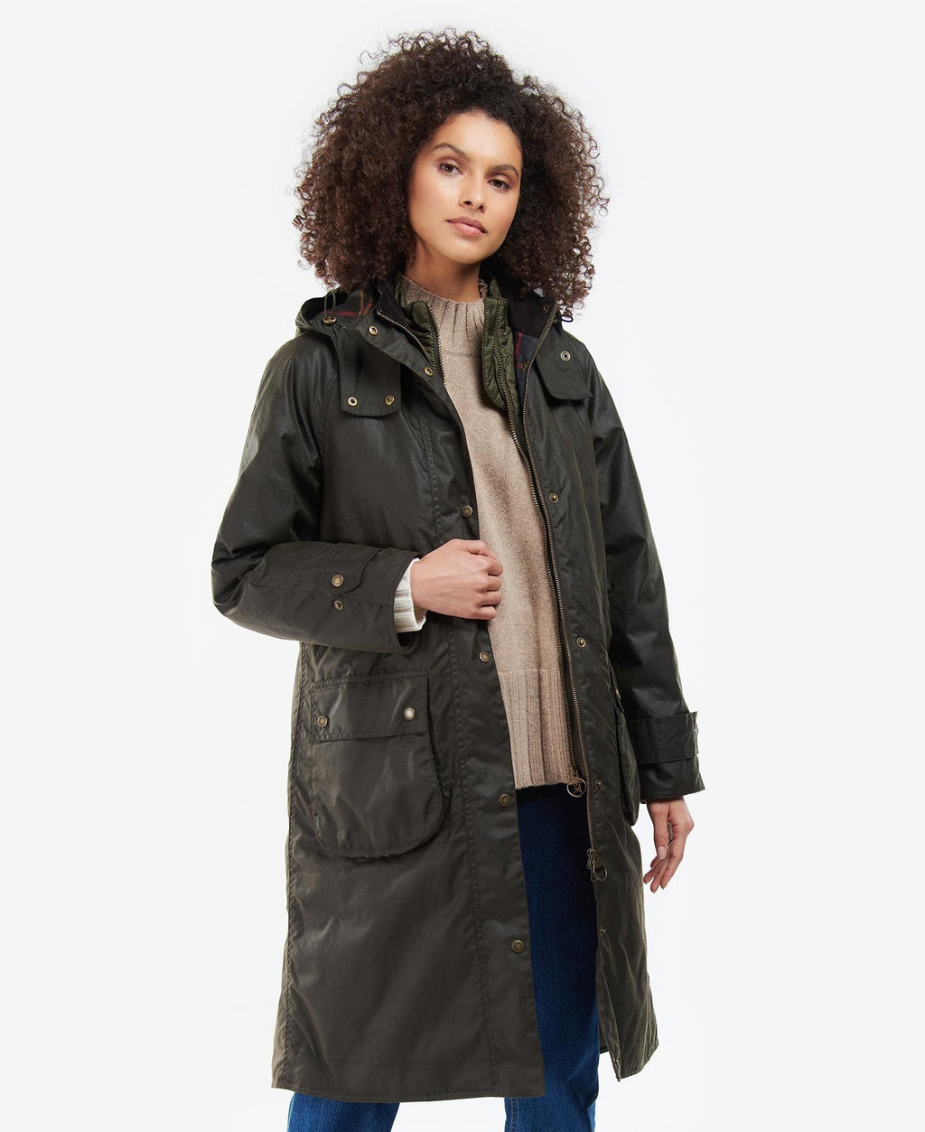 Jassen groen Barbour