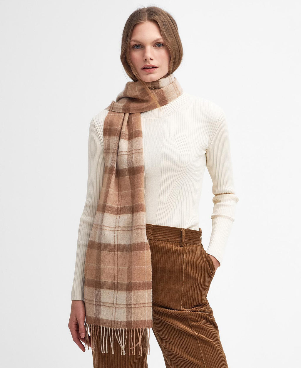 Sjaals bruin Barbour