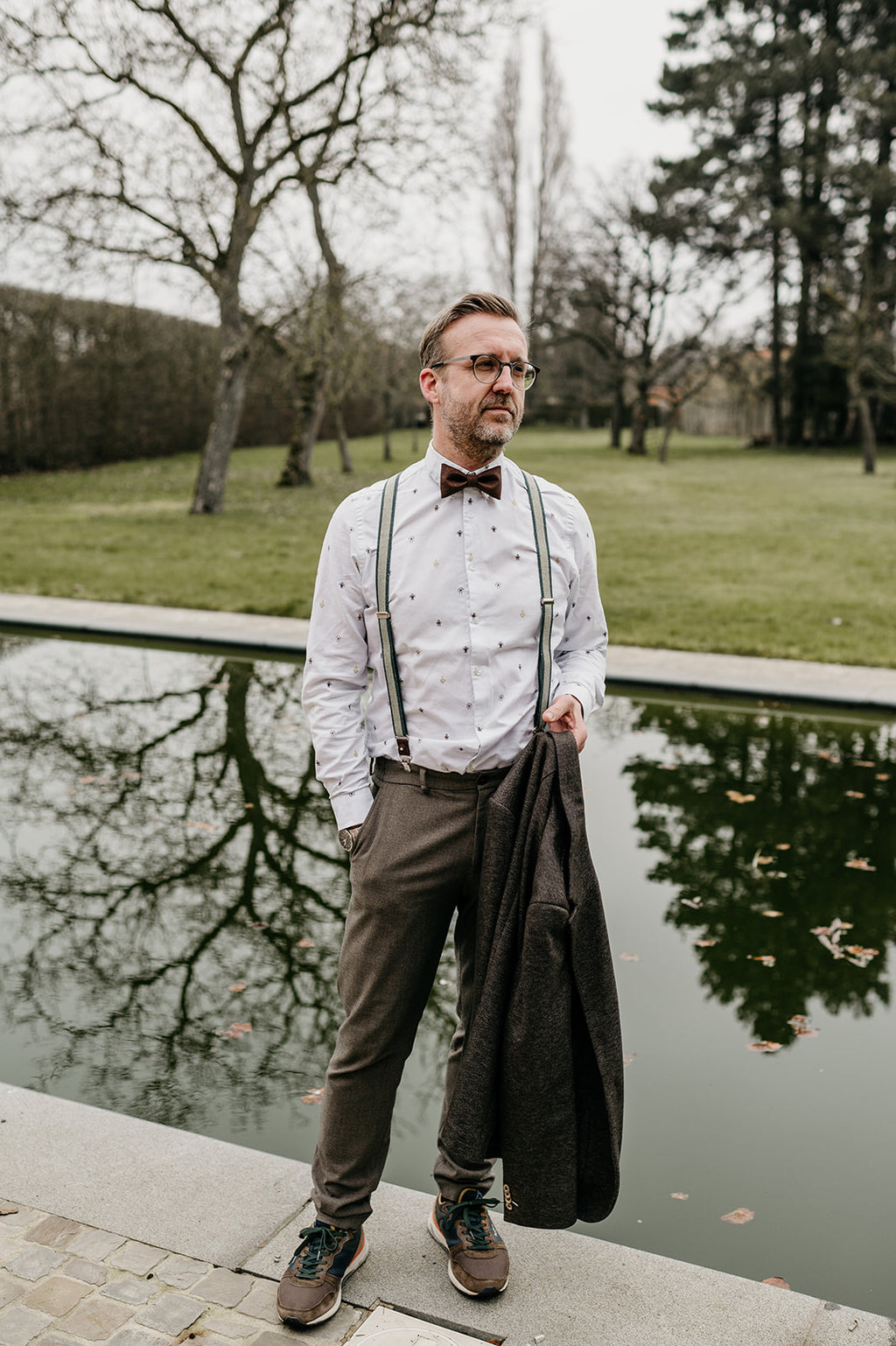 Strikken bruin Brainbows