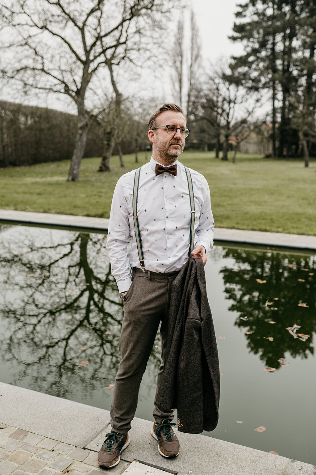 Strikken bruin Brainbows