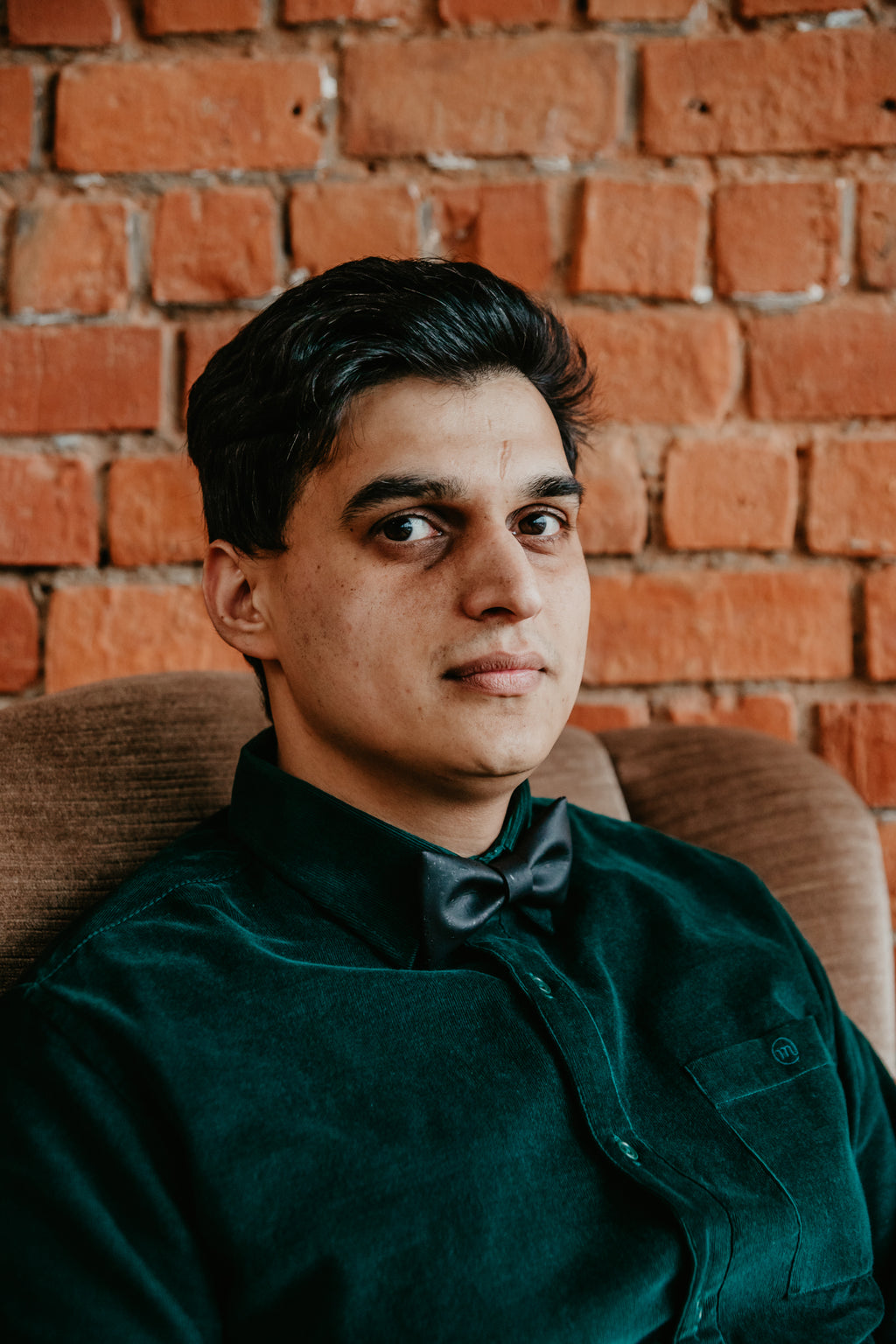 Strikken zwart Brainbows